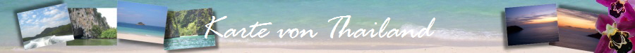 Karte von Thailand