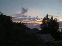 Sonnenuntergang Urlaub Huahin