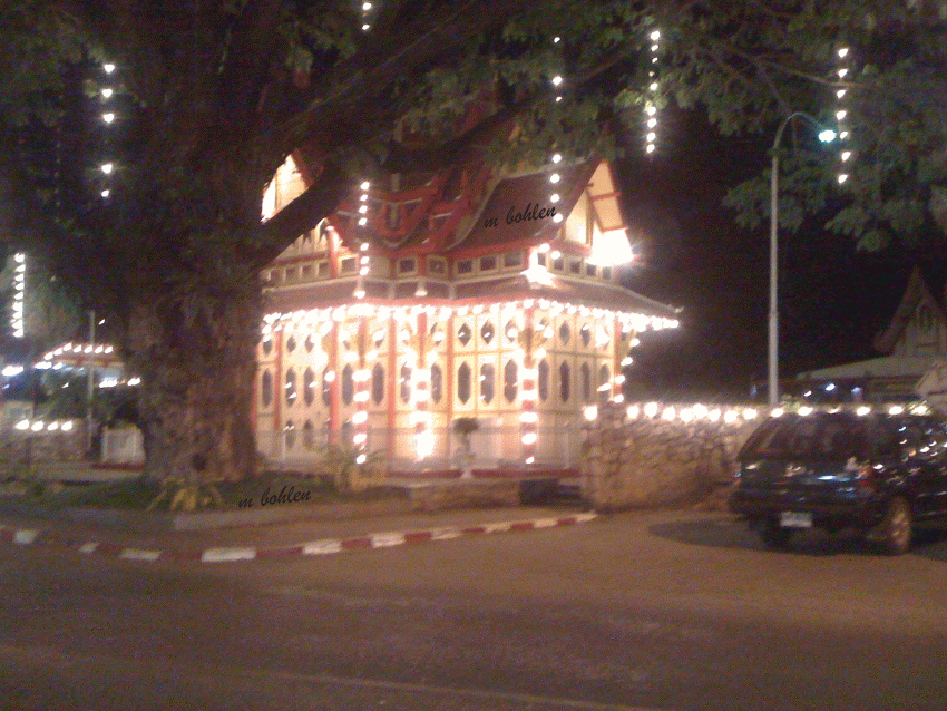 Hua Hin Blick ber den 2 km langen StrandStrand