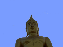 big buddha Statue Wat Phra Yai Temple