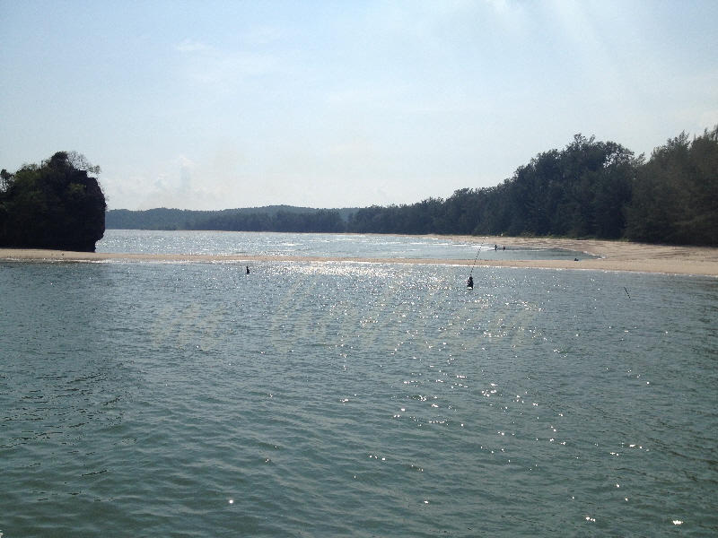 Sandduene Krabi Hafen