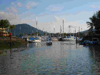 Ausfahrt vom Hafen in Phuket