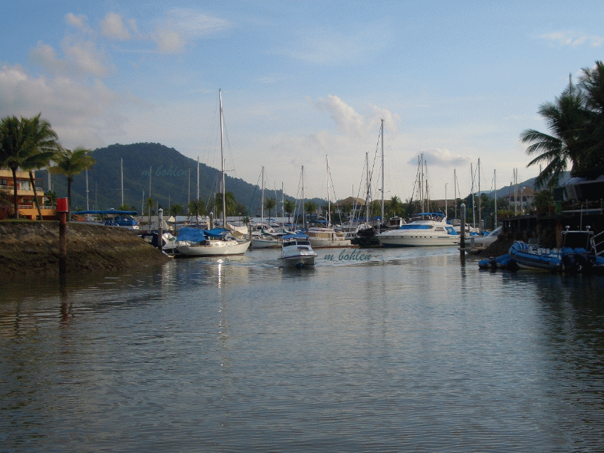 Ausfahrt Hafen nach Phiphi Island